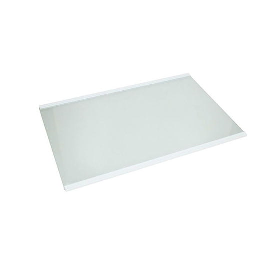 Fridgemaster Hisense Logik Refrigerator Fridge Freezer Glass Panel Shelf With Trims 455x300mm HK2003402