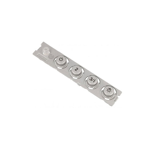 Rangemaster Cooker Hood Extractor Control Panel Knob Button Keyboard Plastic Cover 1330078943
