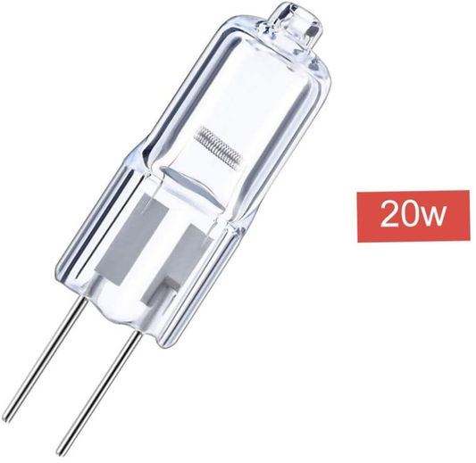 Universal Halogen Two Pin Fitting Mini-Bulb Lamp Capsule for Cooker Hood (G4, 290lm, 12V, 20W, 3000K, 2000h)