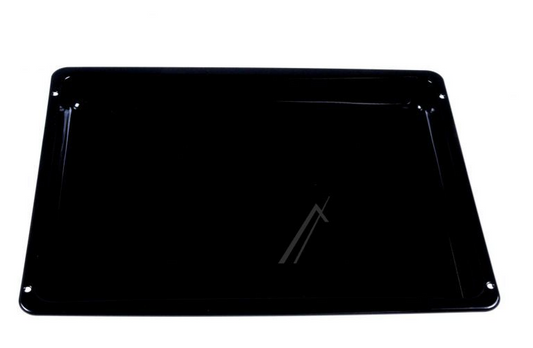 Beko Enamelled Grill Pan - Black : 462X372mm X 37mm Deep (Cookshop)