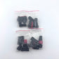 Universal Black 40mm Cooker Control Knob Pack of 4 with Decal Set