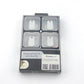 Universal White 40mm Cooker Control Knob Pack of 4 with Decal Set