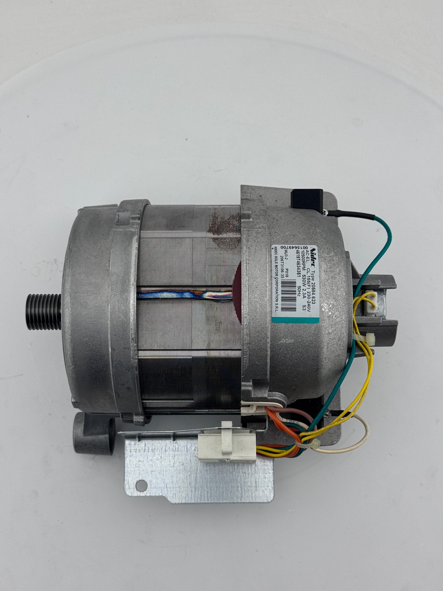 Whirlpool Motor : Nidec Sole 20584.623 10500rpm 530w C00311155 461974634351