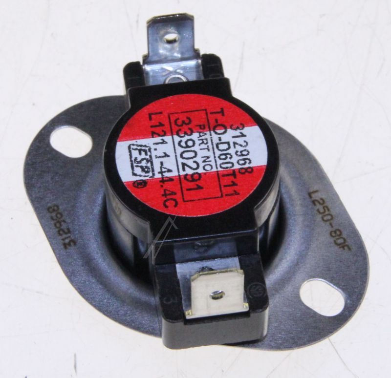 Whirlpool Thermostat Cut Out : Hi Limit 170ºc