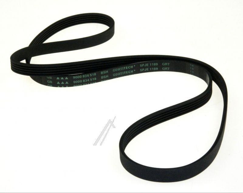 Bosch Neff Siemens Poly-vee Drive Belt : 1189J5 Pje ( 5PJE 1189 ) 9000 834 518