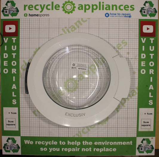 Bosch Avantixx Washing Machine Door Complete 00702624