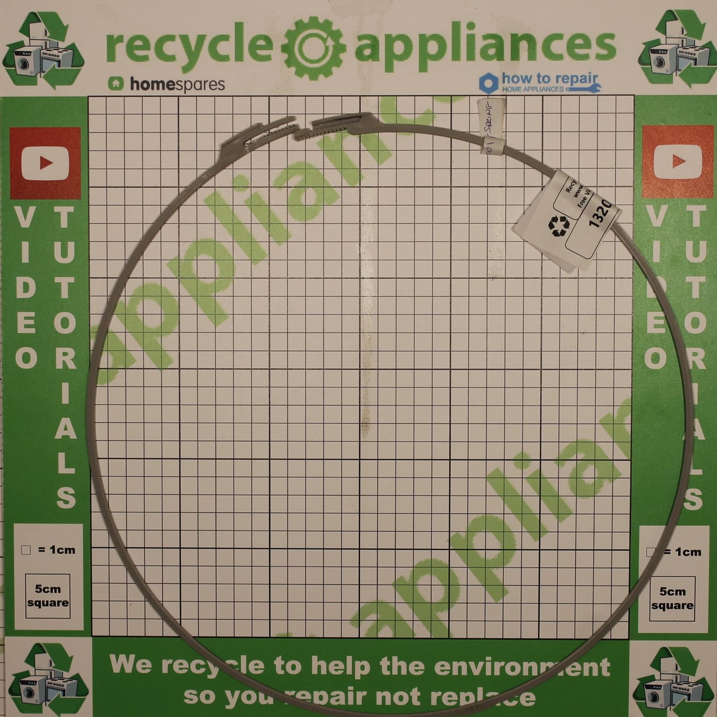 GENUINE WASHING MACHINE CONNECTION RING/RUBBER BELLOW