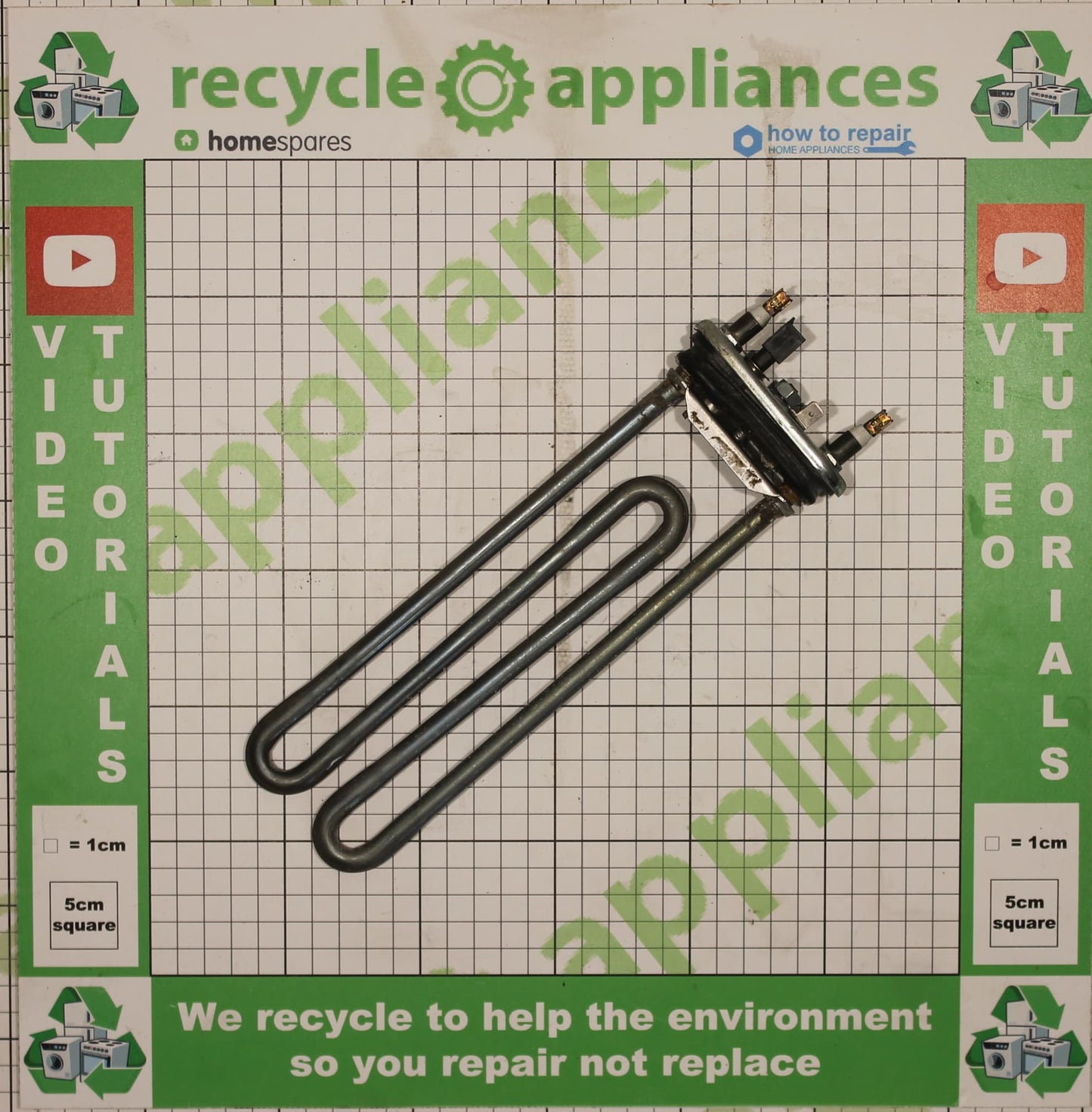 Washing Machine Heater Element 1950W 1327242416