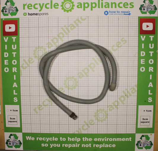 Washing Machine Drain Hose Right Angle End 21mm Internal Dia's
