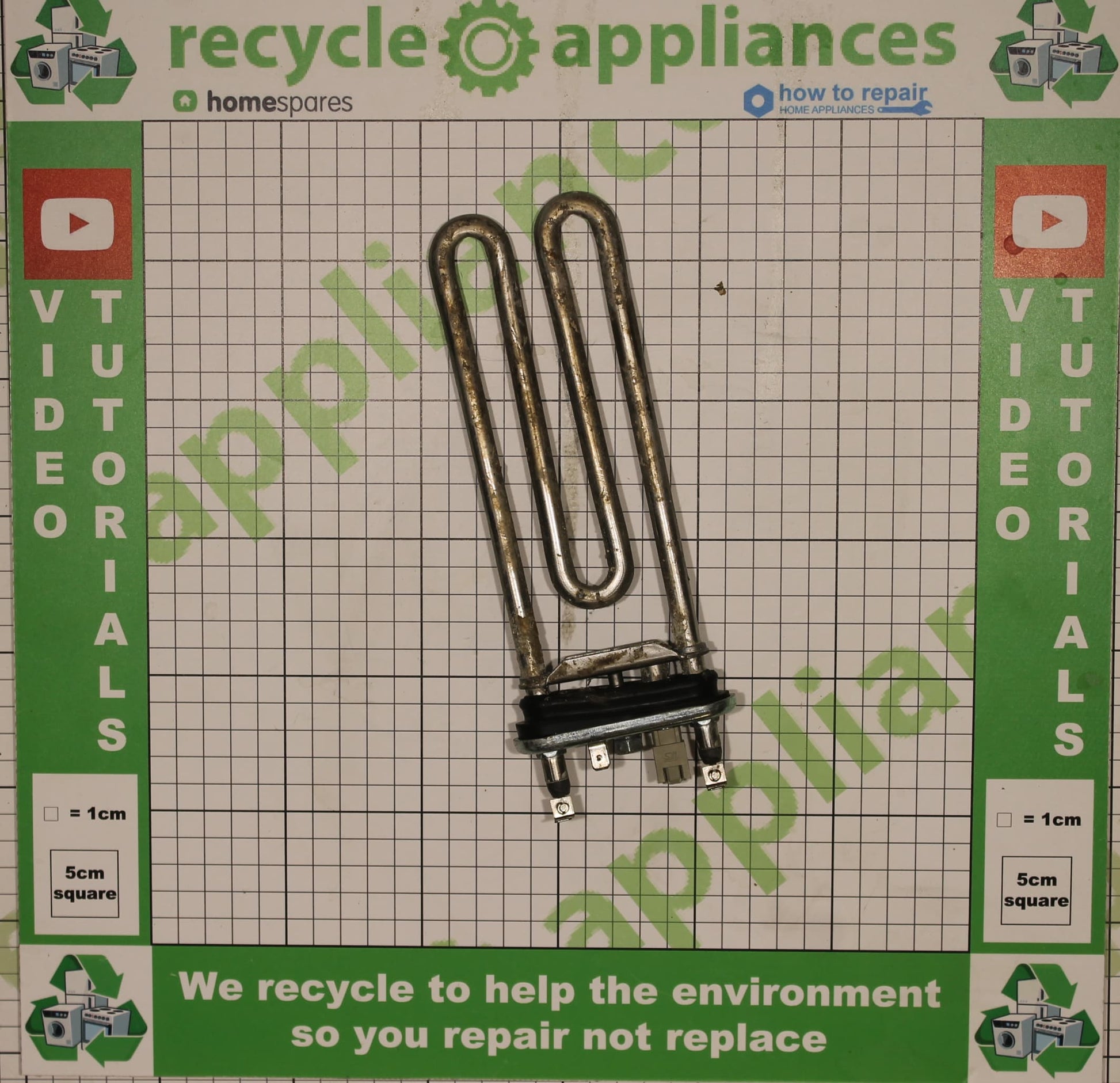 Washing Machine Heater Element 1750W 1327372304