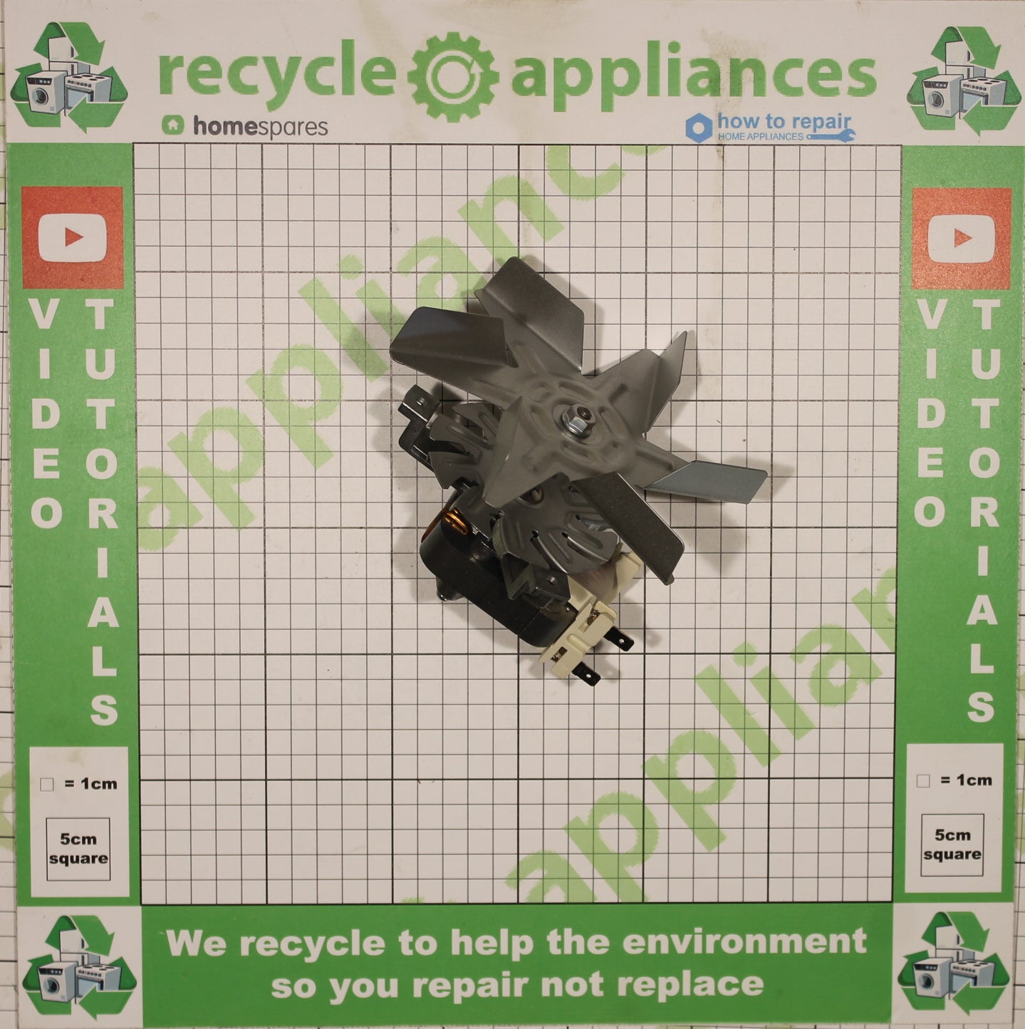 Main Oven Fan Motor 20796538