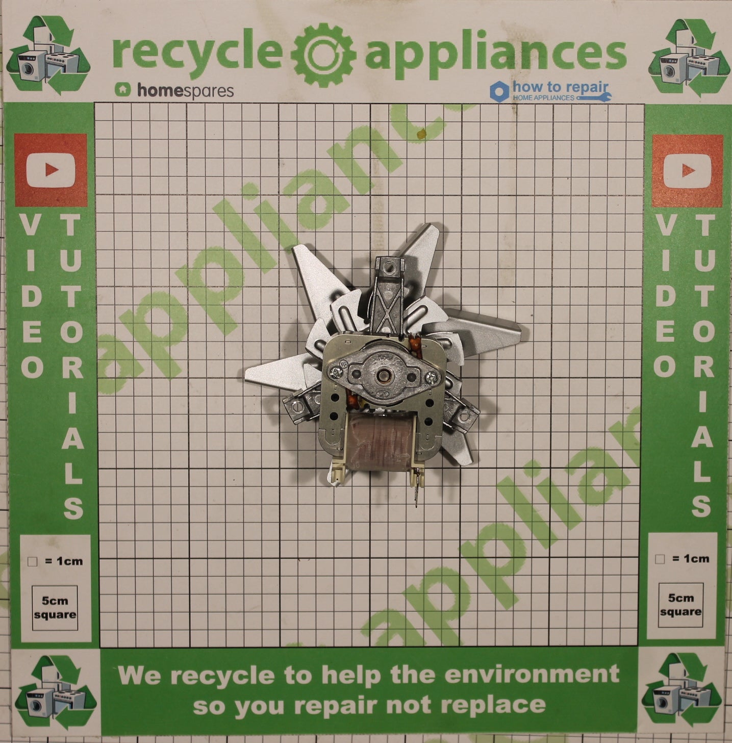 Main Oven Fan Motor 20796538