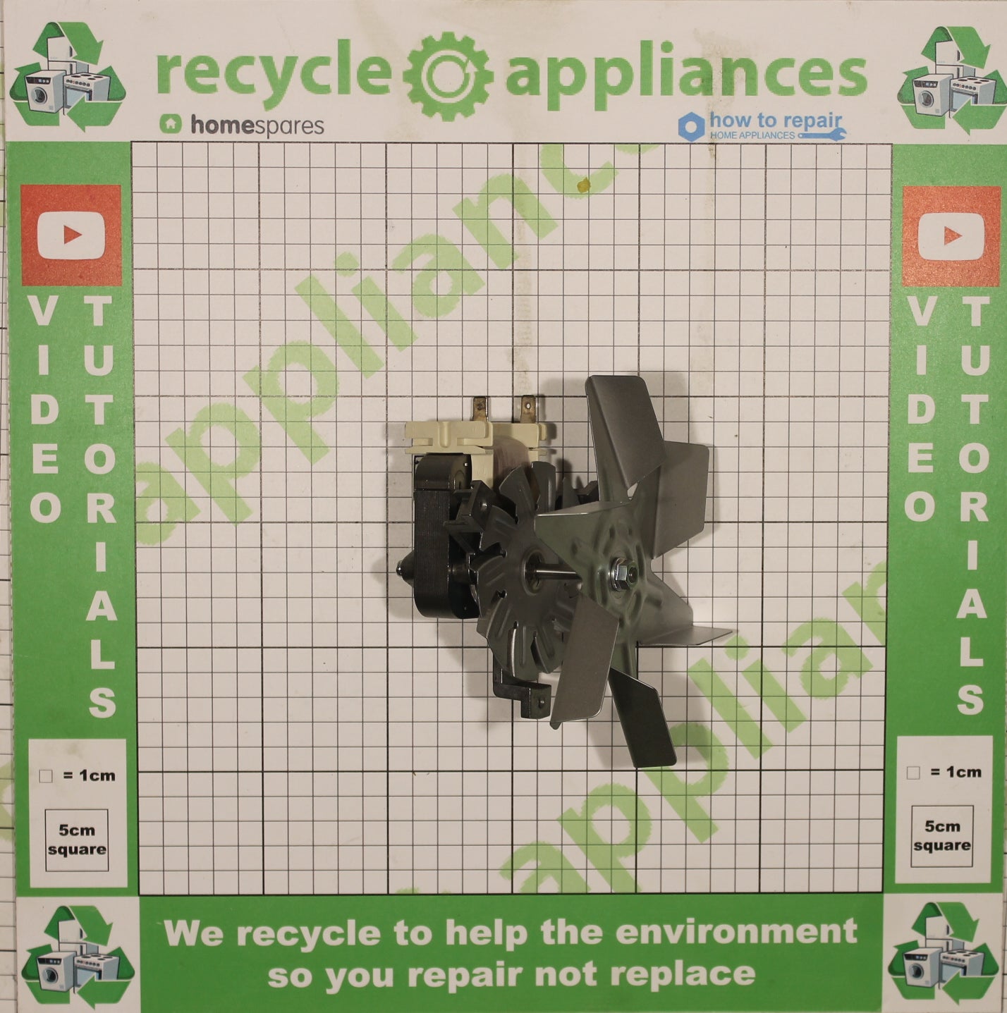 Main Oven Fan Motor 20796538