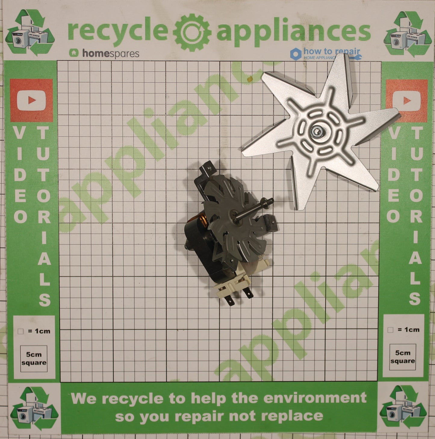 Main Oven Fan Motor 20796538