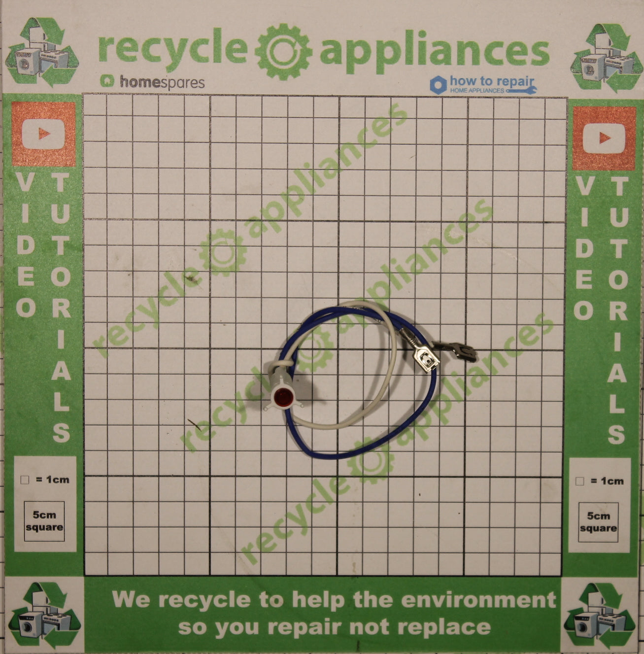 Cooker Oven Signal Lamp Body 32001510 Plus Red Lens 32001512