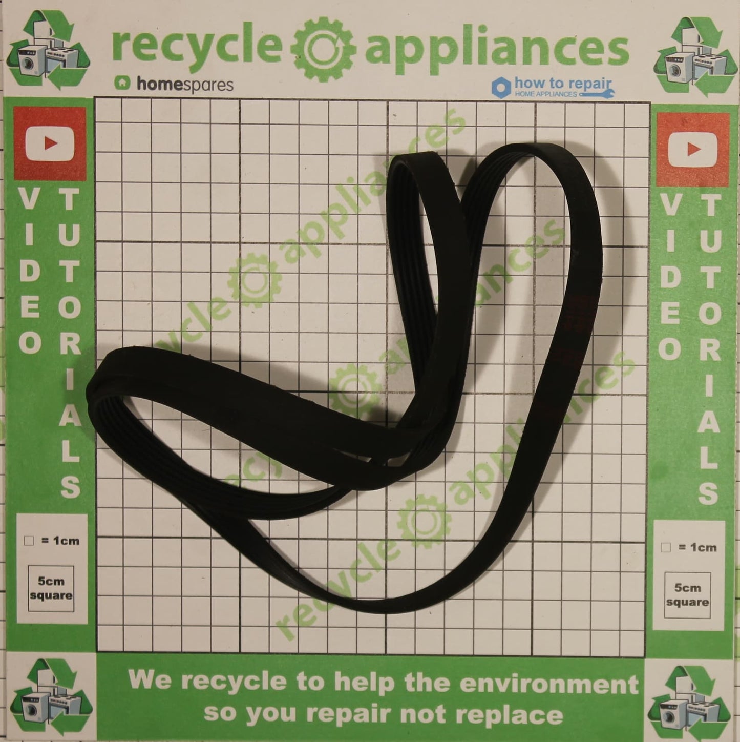 Washing Machine Drive Belt - 1225J5EPJ 41021973