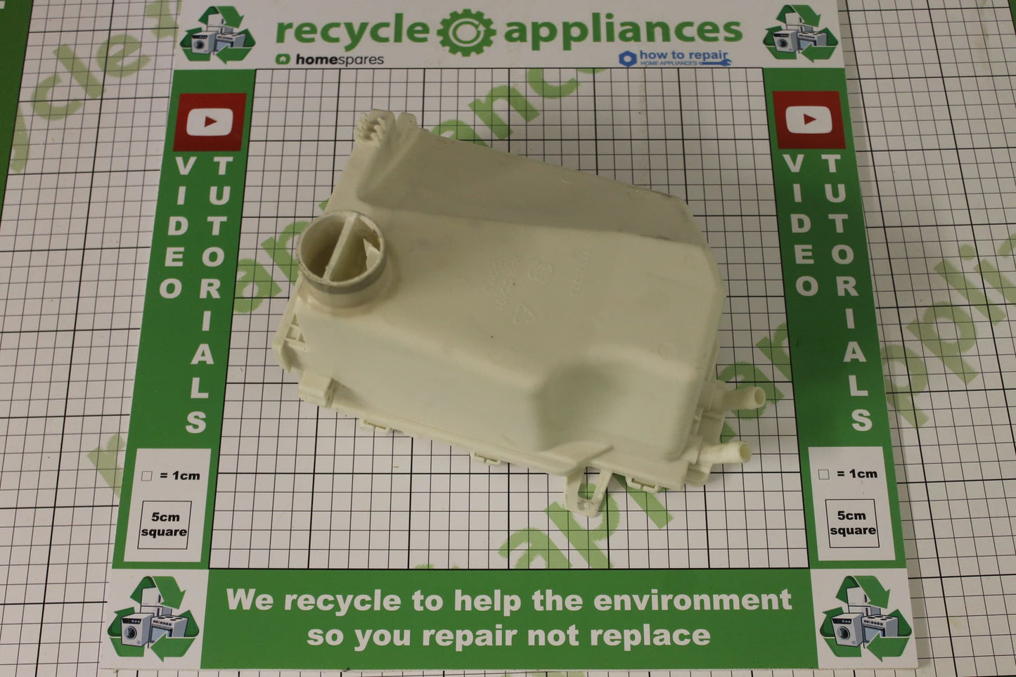 Genuine Washing Machine Detergent Dispenser Bottom Housing Top Housing