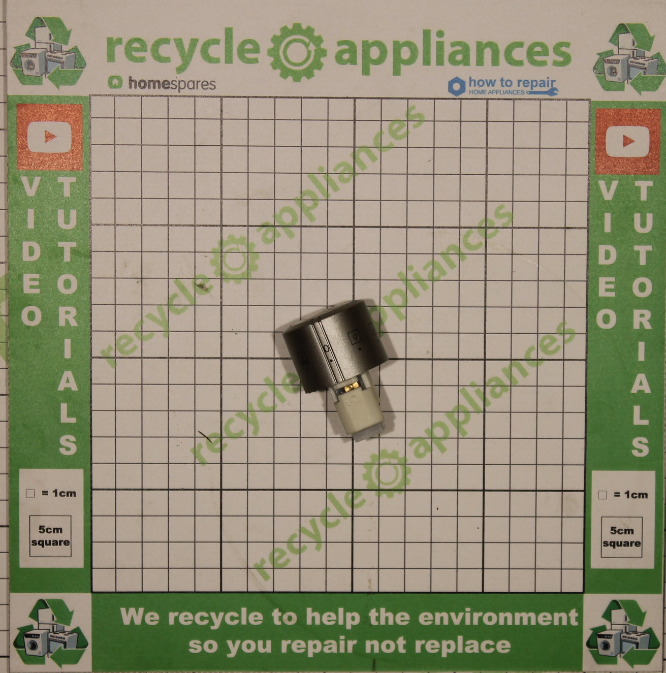 Sharp Cooker Oven Silver Selector Knob Silver 42162842