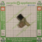 Whirlpool Washing Machine Hot Water Single Inlet Solenoid Valve : 90deg.