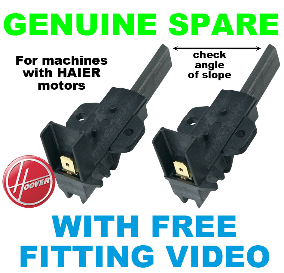 Candy Hoover Washing Machine Carbon Brushes  Pair 49028928