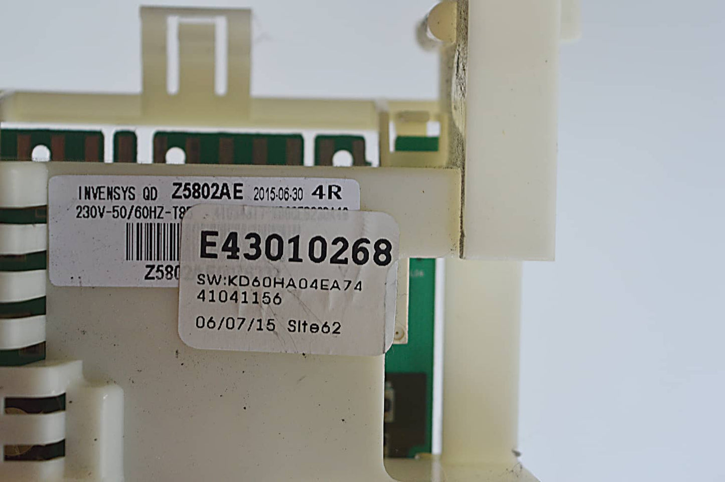 Genuine Washing Machine PCB Hoover Electronic Control Invens