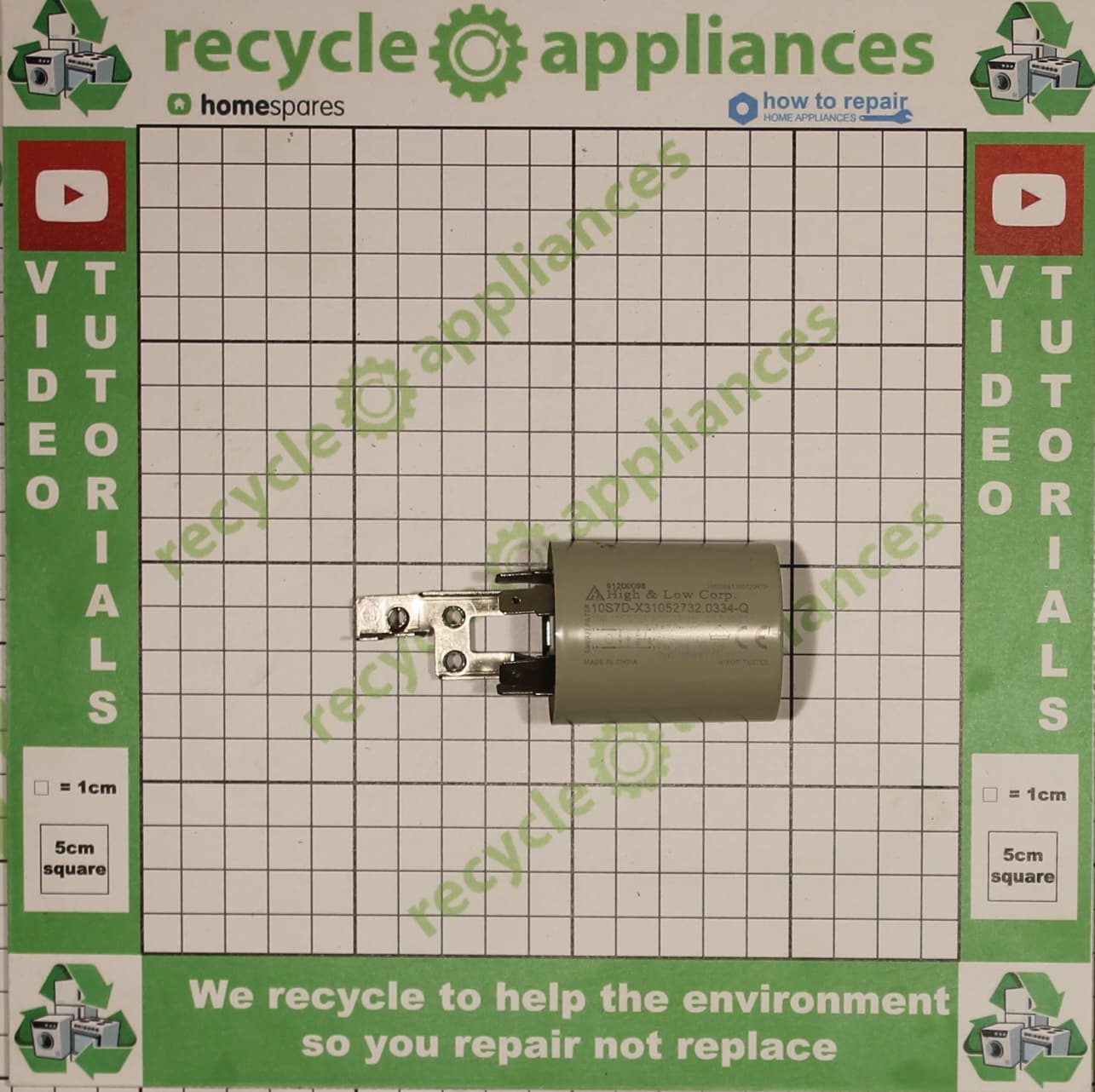 Washing Machine Electric Filter Suppressor 91200098
