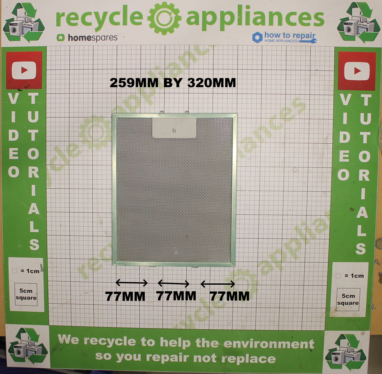 Cooker Hood Metal Filter