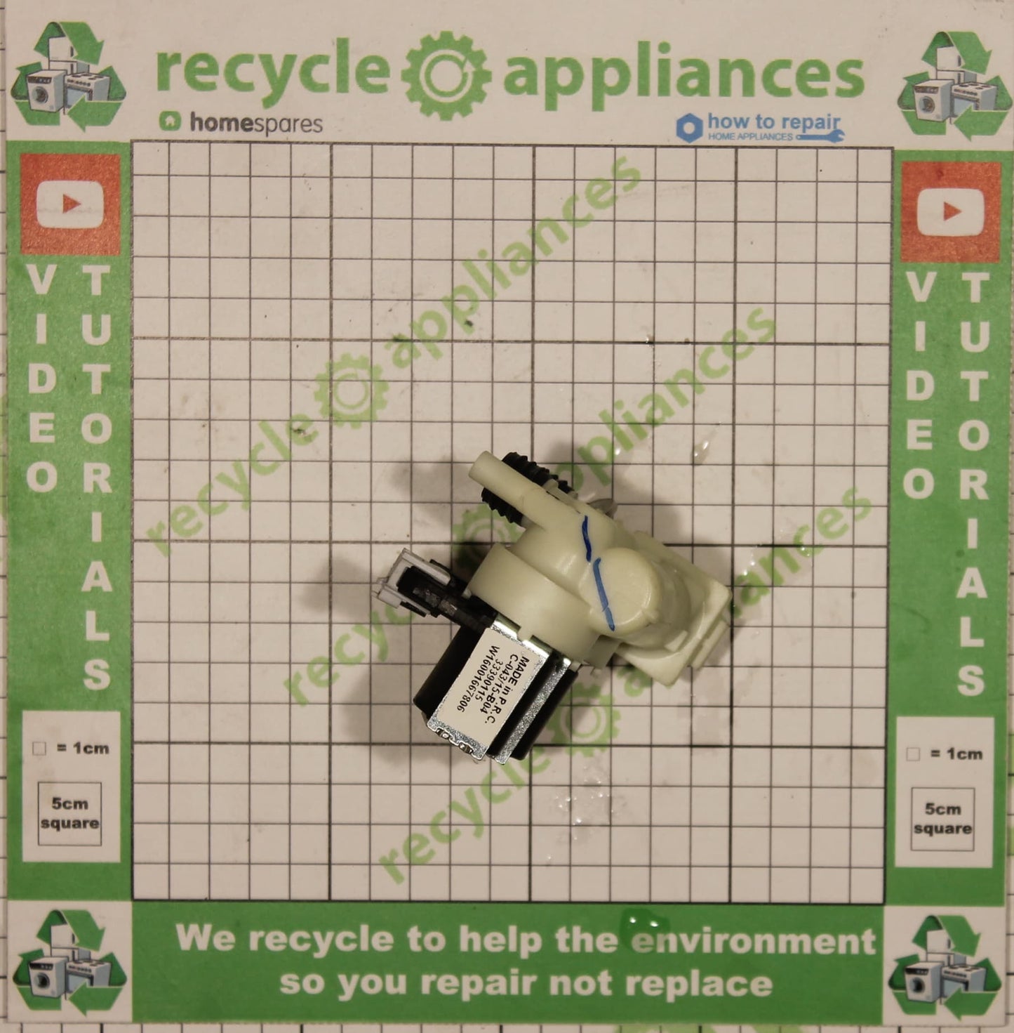 Washing Machine Fill Valve Water Inlet C00110333 C00508674