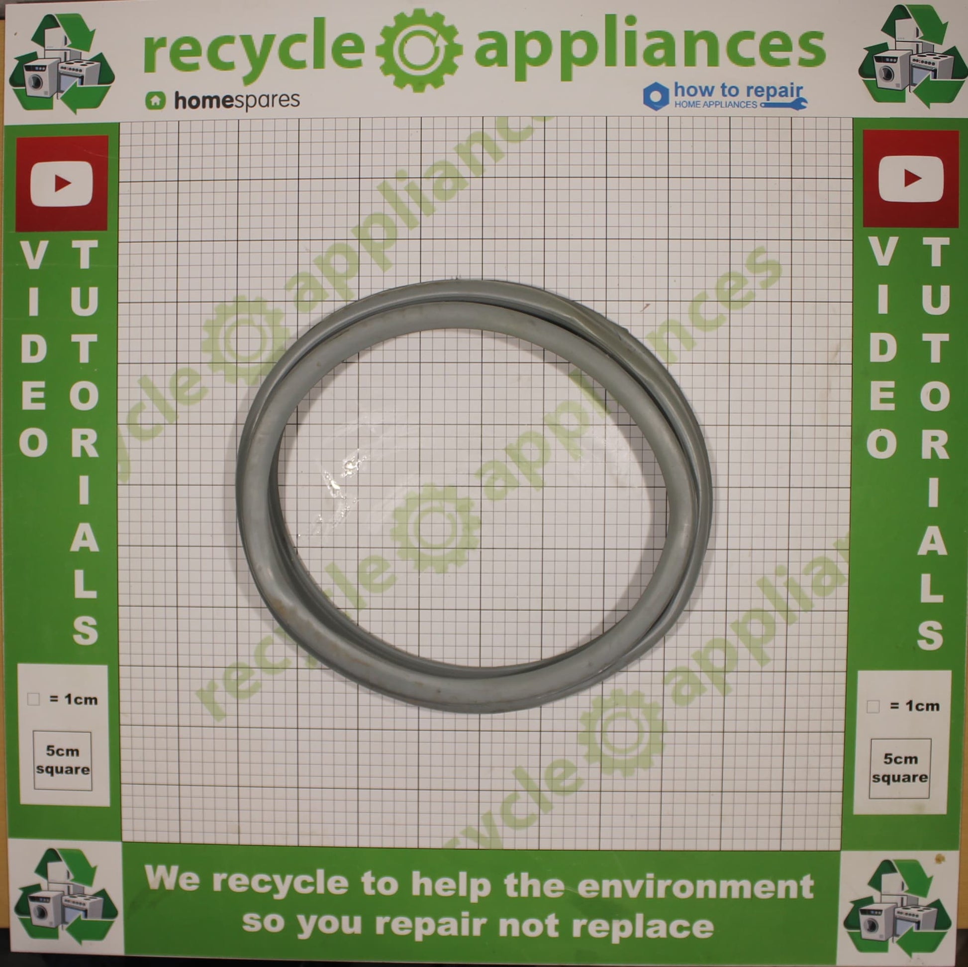 Washing Machine Rubber Door Seal Gasket C00111416