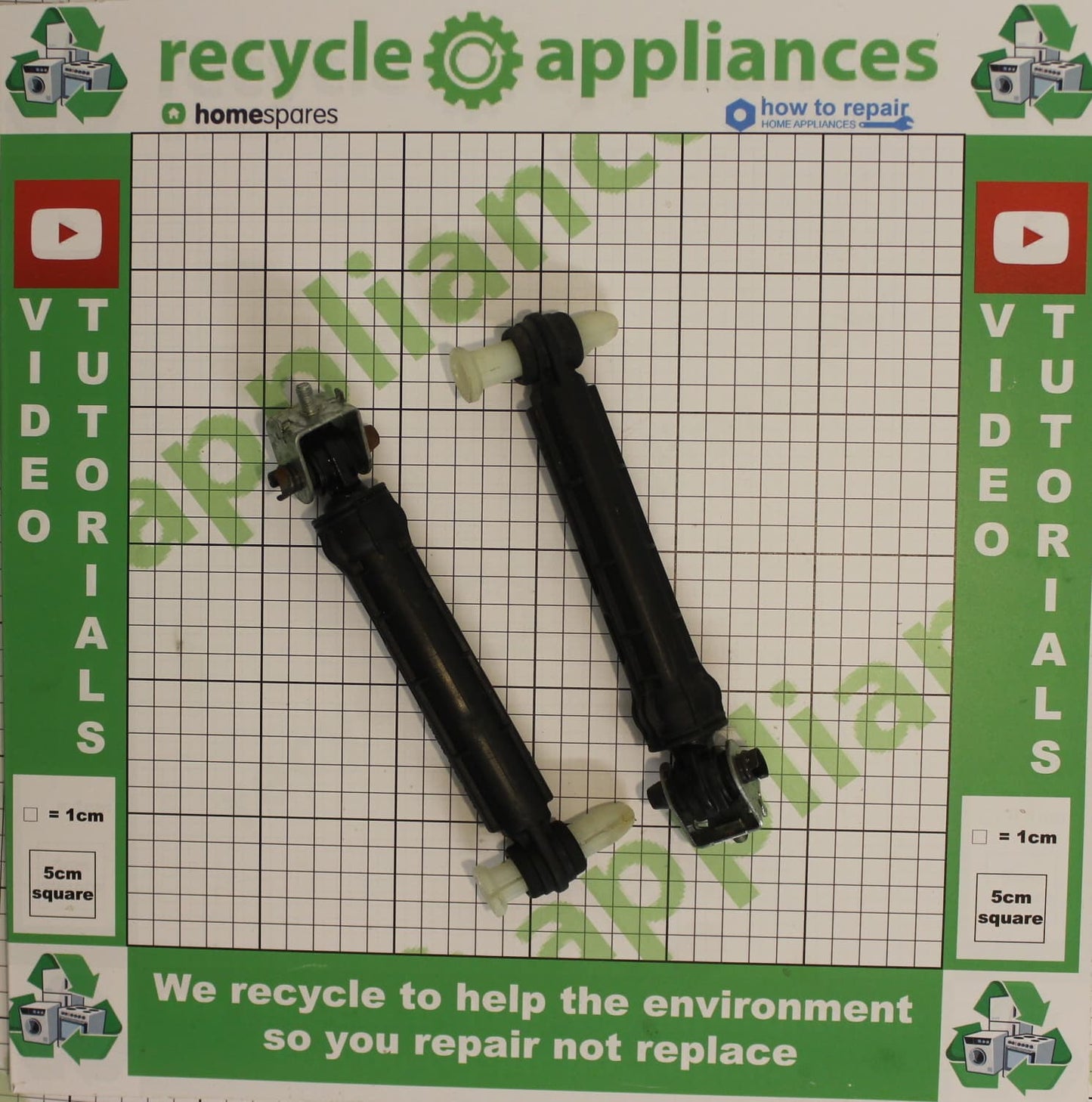 GENUINE  WASHING MACHINE Suspension Legs (shock absorber)