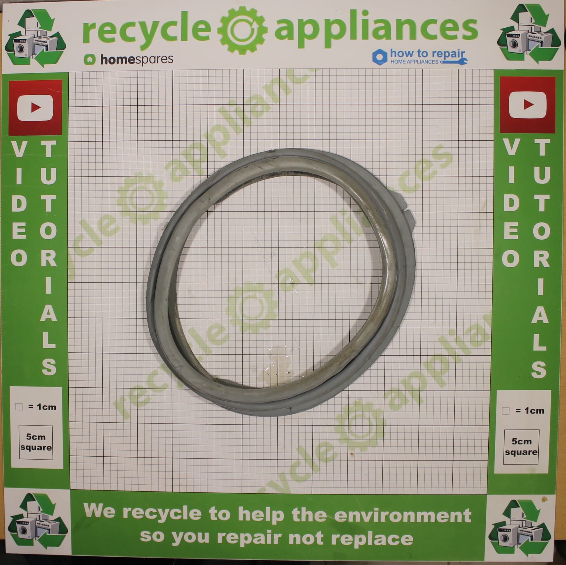 Washing Machine Door Seal Rubber Gasket C00144134