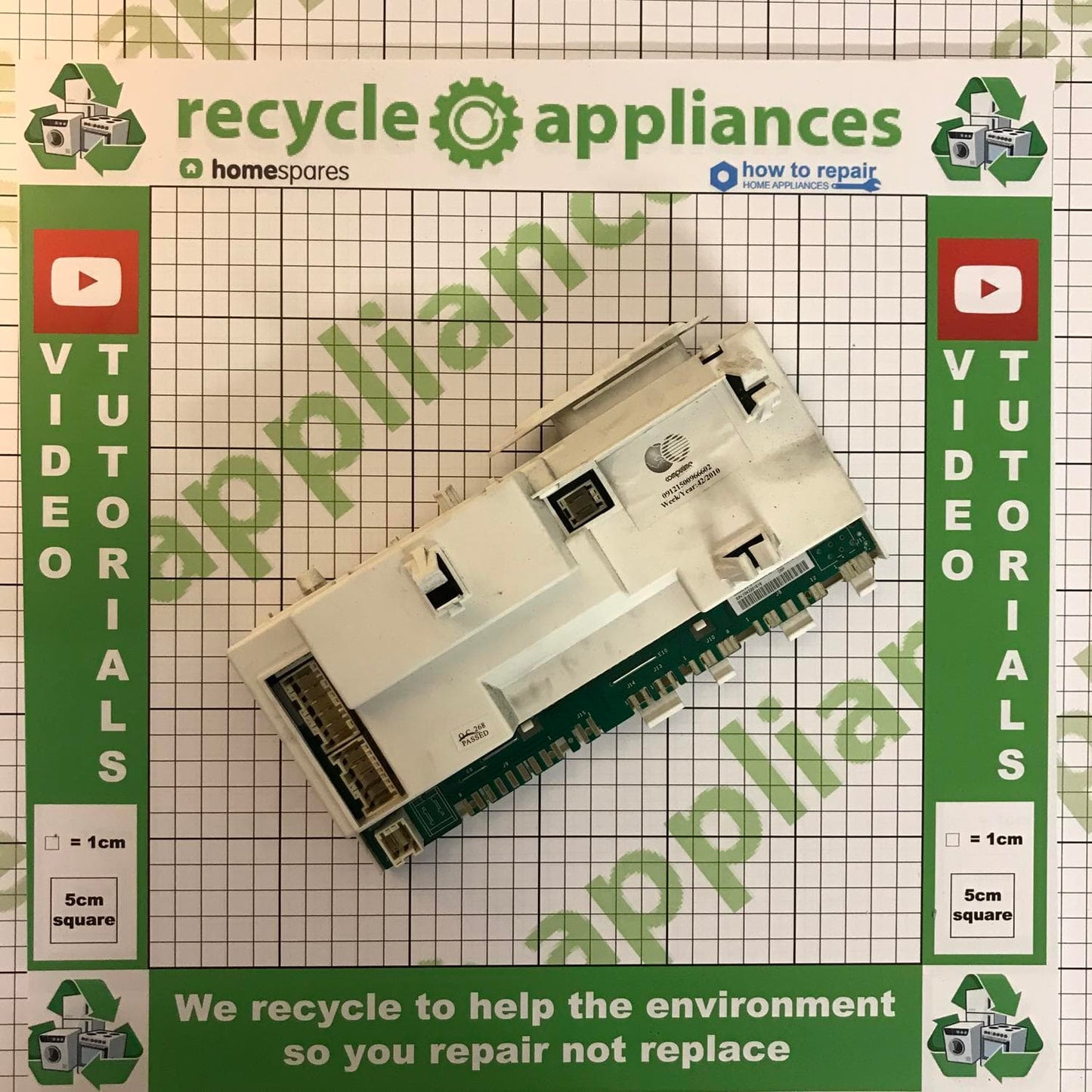 Washing Machine Power Board Module PCB Ariston Hotpoint Indesit C00254297