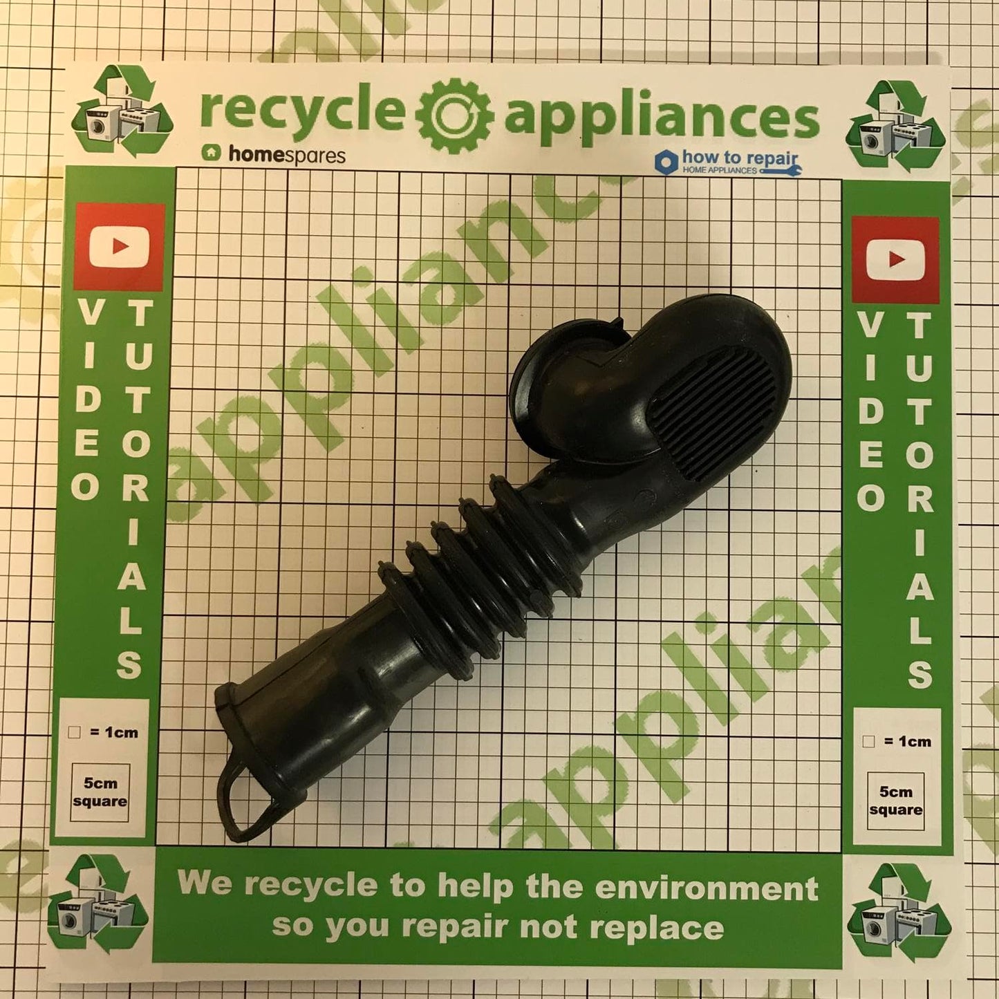 Washing Machine  Dispenser To Tank Hose C00255405