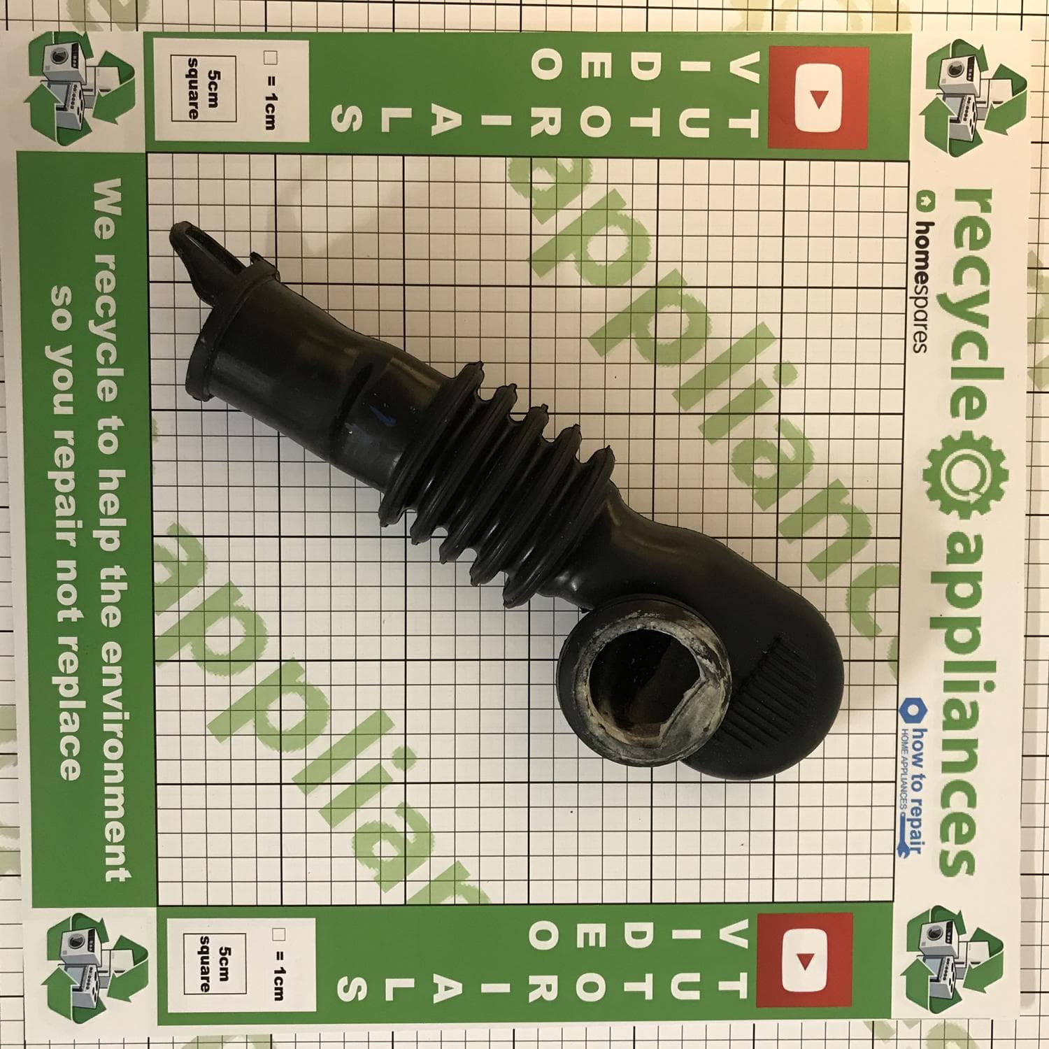 Washing Machine  Dispenser To Tank Hose C00255405
