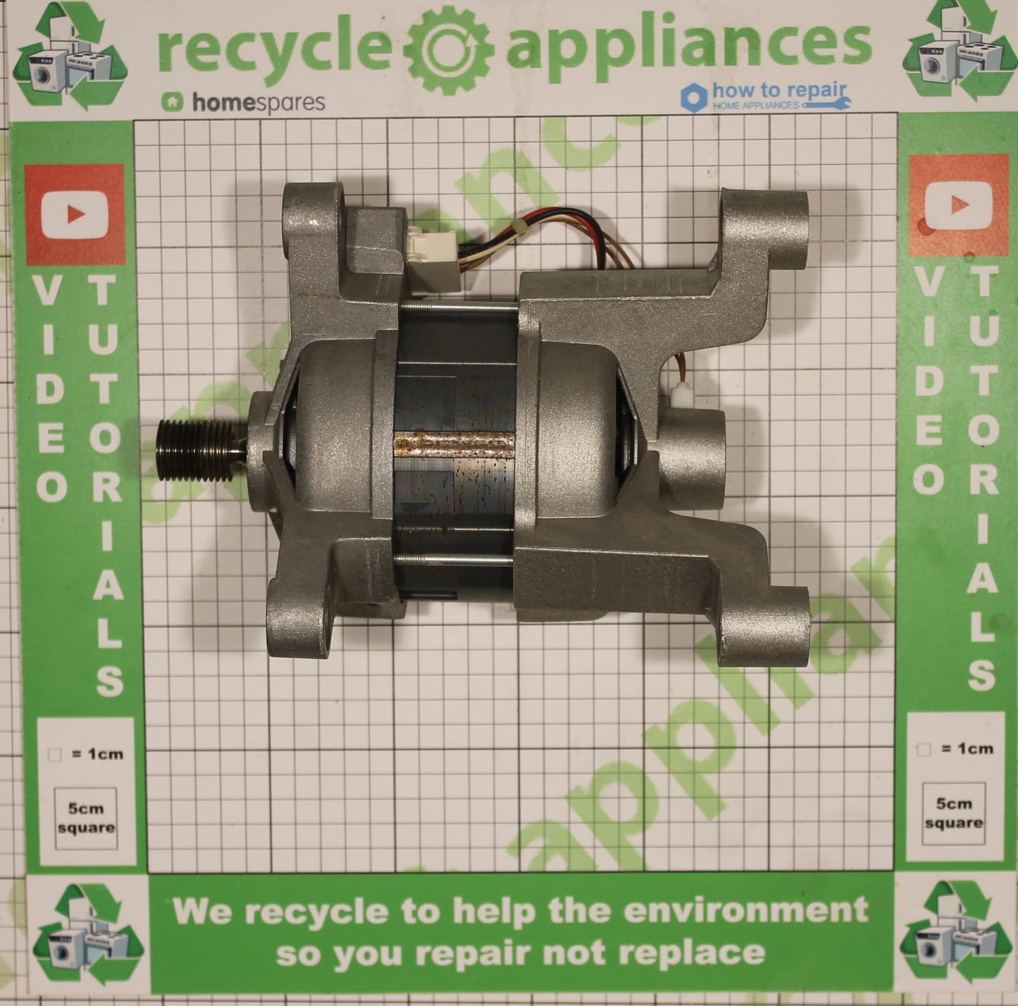 Washing Machine Motor Three Phase CIM2-55 AD14 Nidec WC107A50100 C00265829