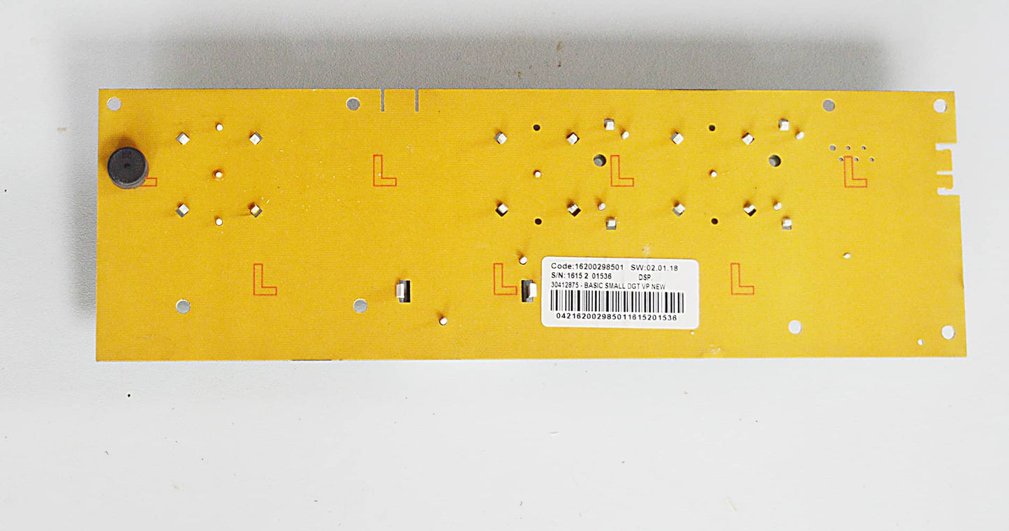 Genuine Washing Machine  Merloni (Indesit Group) Control Display Ecot Small Digit PCB : Uniwell Circuits 16200298501