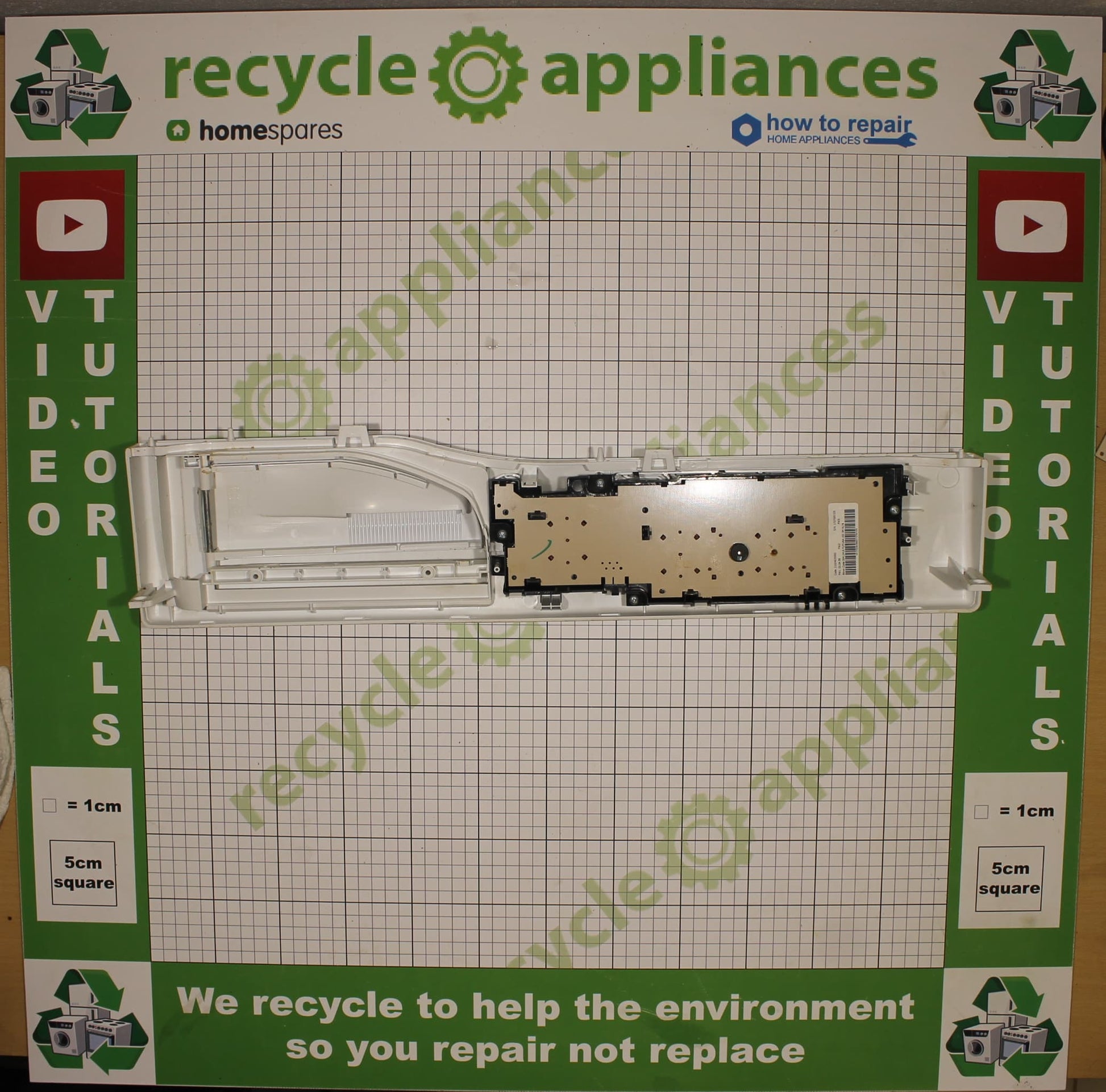 Washing Machine Control Panel Printed Circuit Board C00305586