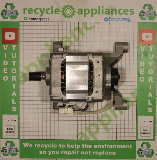Nidec Sole WC107A-50I00 1750RPM Washing Machine Motor C00298230 C00508713 J00306097