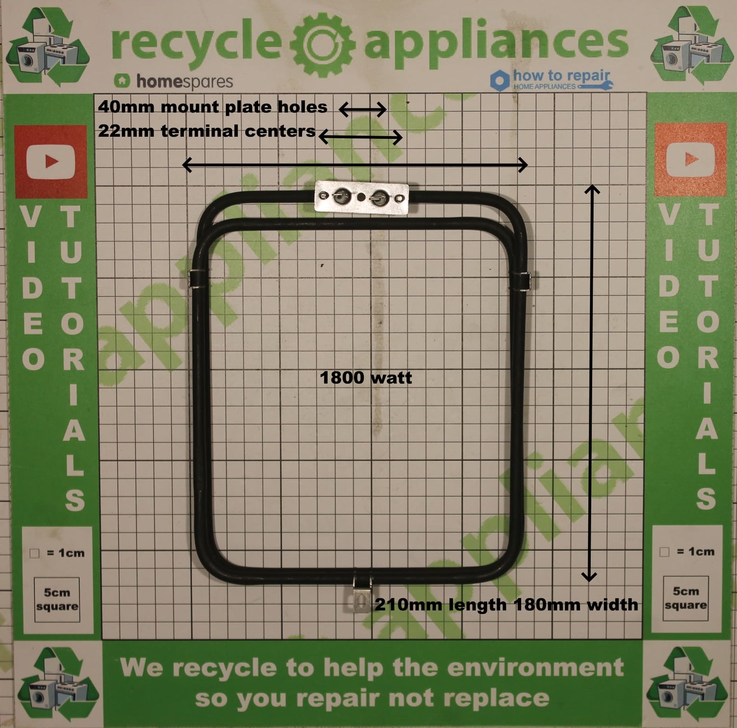 Cookology Midea Cooker Fan Oven Element