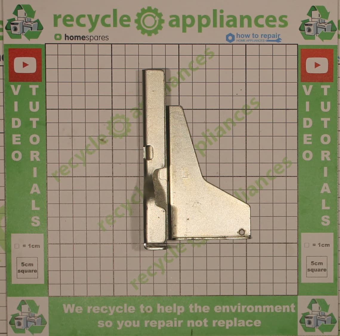 Cookology Midea Main Oven Left Hinge Mounting Bracket Carrier