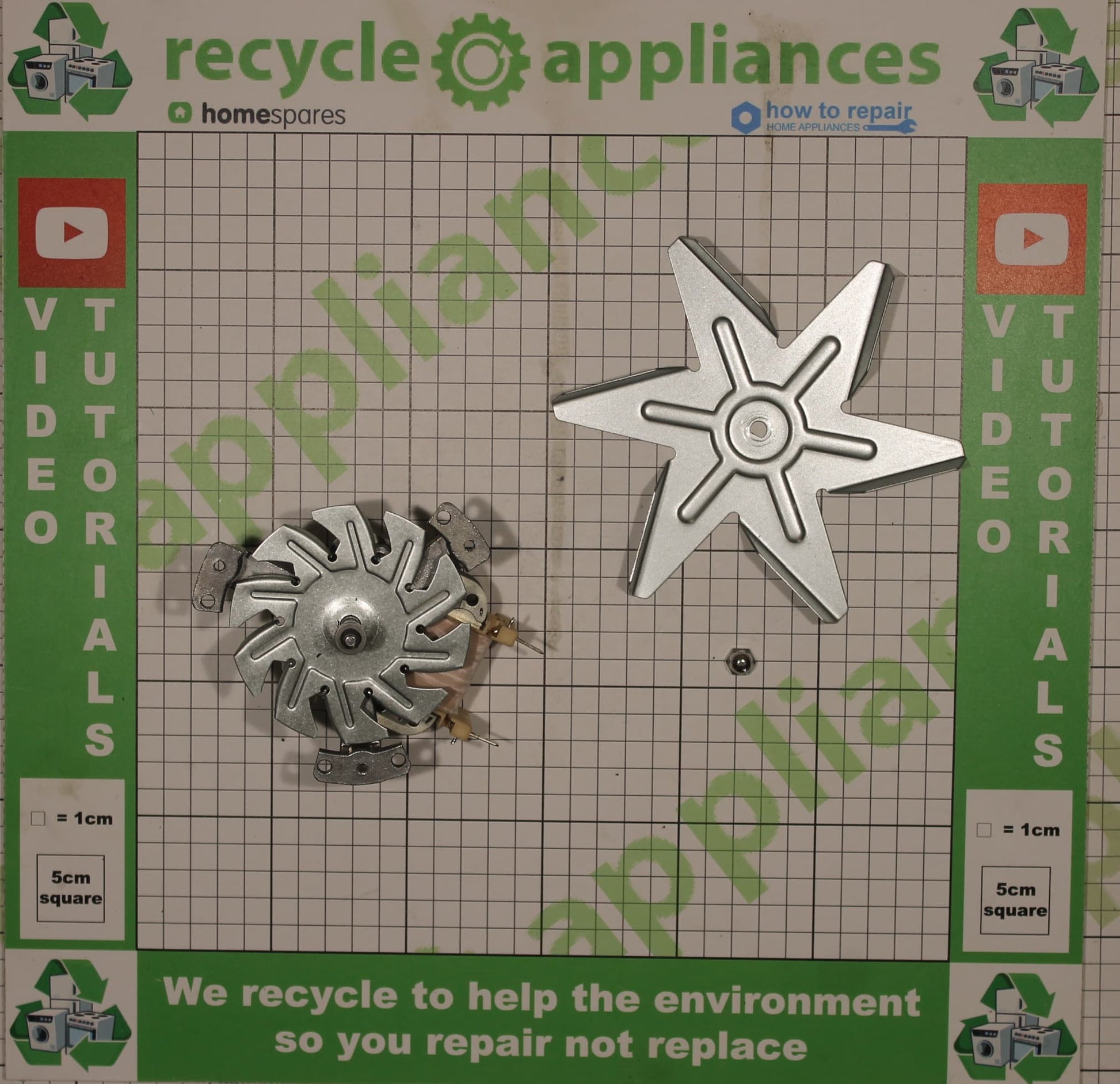Cookology Midea Cooker Oven Fan Motor PLD61-16 CL180 Guangdong Atlan