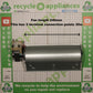 Cookology Midea Tangential Cooling Fan Motor Guangdong Midea MDA-31S 30W