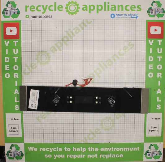 Cookology COP609SS Midea Cooker Oven Contol Panel Glass and PCB. This comes with the display circuit board and 2 thermostat switchboards