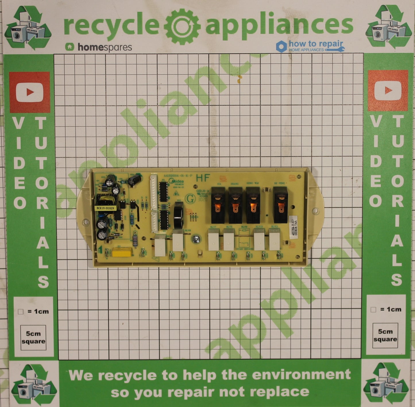 Cookology Midea Cooke & Lewis PCB Printed Circuit Board A42EE004-01-K