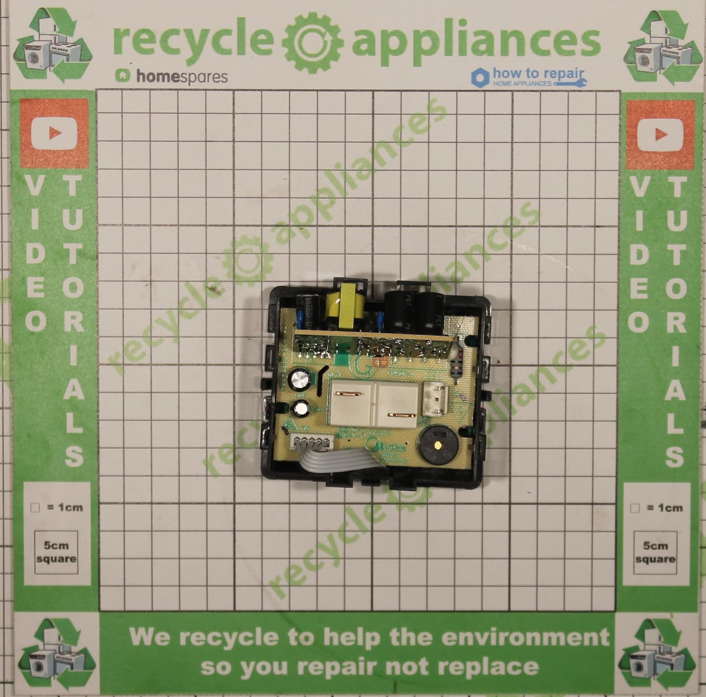 Cookology Midea Cooker Oven Timer Clock PCB A00AE001-02-K-P
