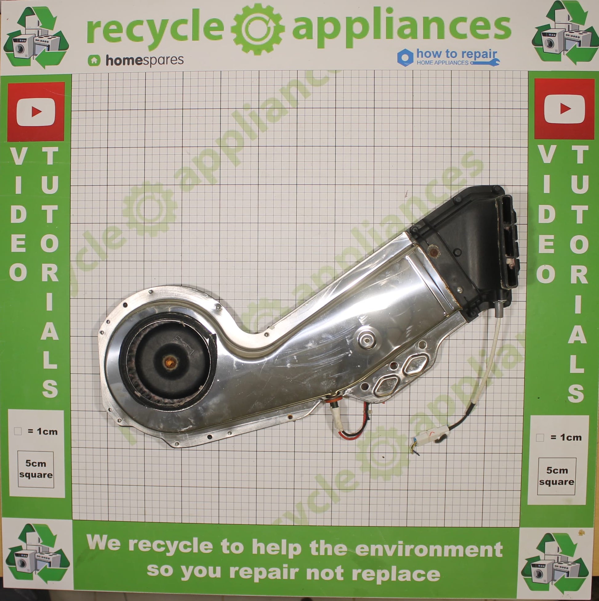 Samsung Washing Machine Fan Motor : NMT DL-7806 SSWC VM 17.55VDC CW