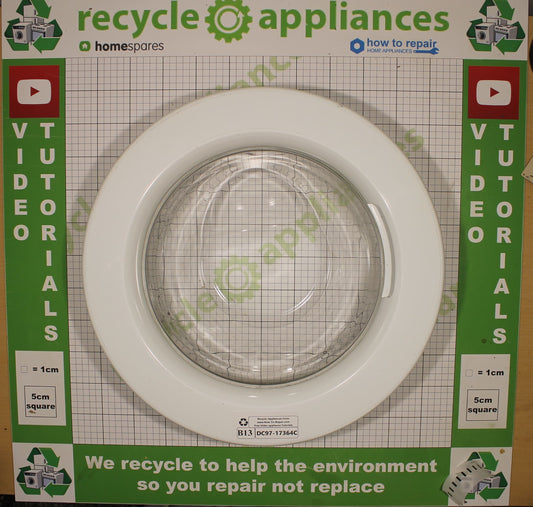 Samsung Washing Machine Door Assembly