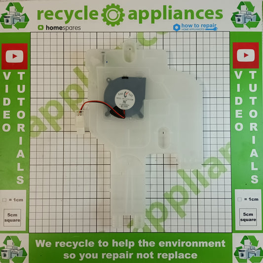 Cookology Midea Dishwasher Heat Exchange Fan Assembly 12176000022643 FS50152M