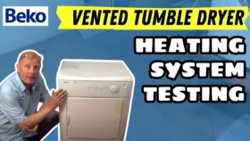 How To Test a Beko Vented Tumble Dryer Heater System, NTC Sensor & PCB
