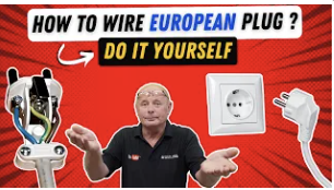 How To Wire A New European Continental Electrical Plug? | Wiring European Plug Guide